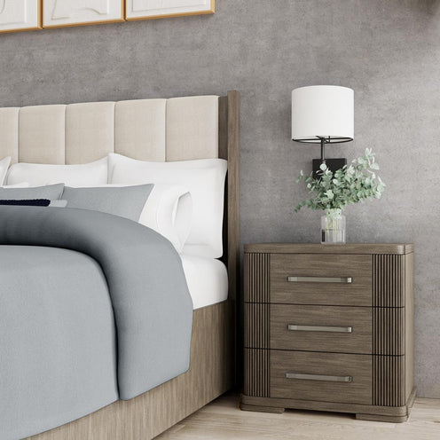 Sariel 3-Drawer Nightstand